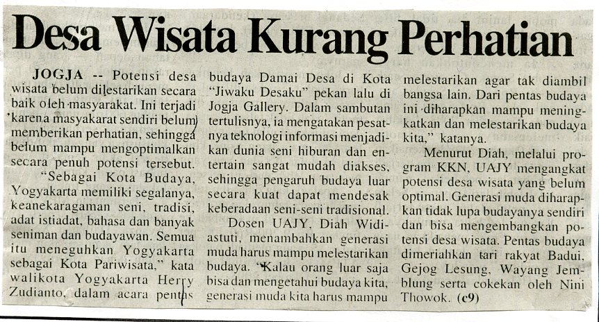 Kliping jogja terbaru